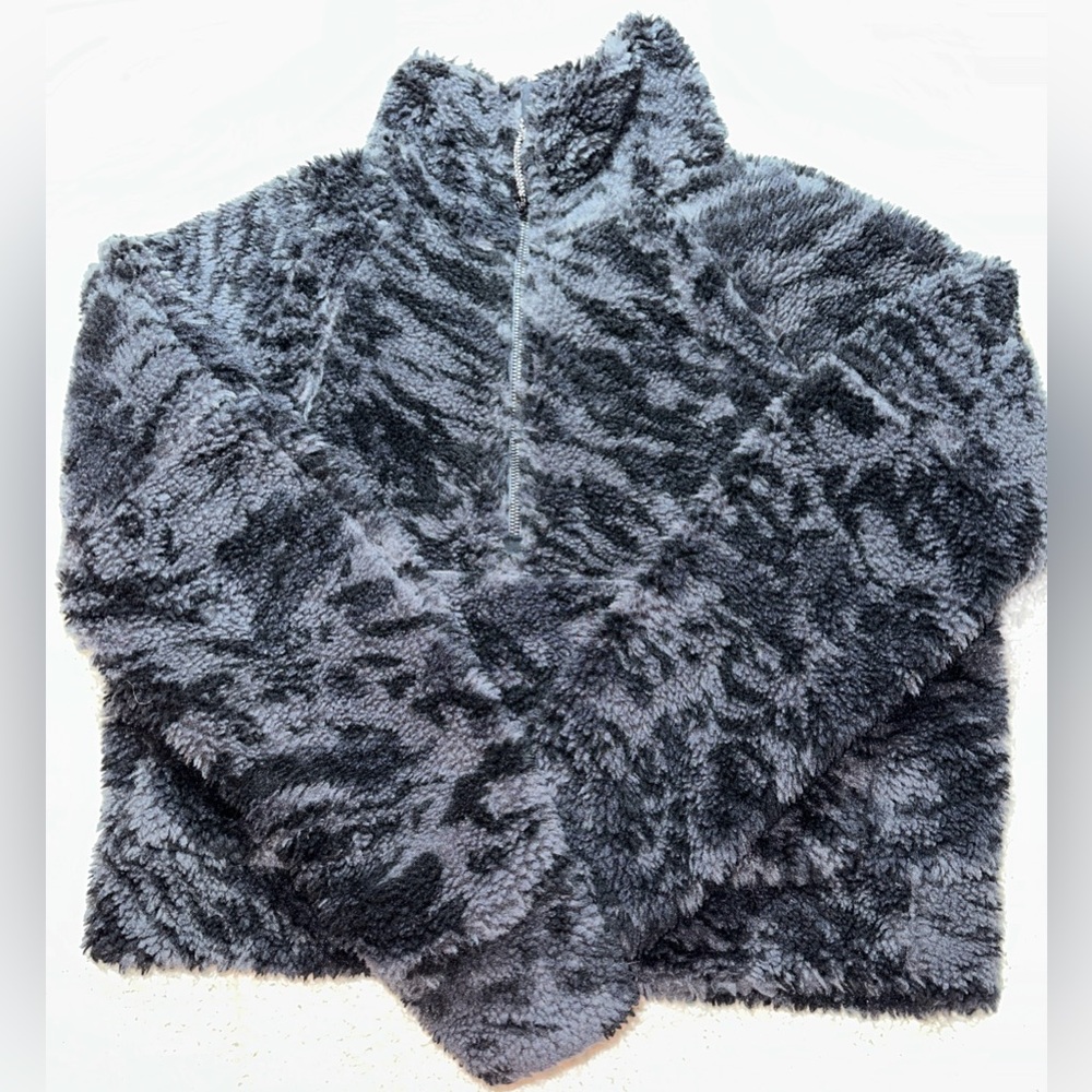 Oversized Lululemon Fleece Cropped Scuba Funnel Neck *Jacquard